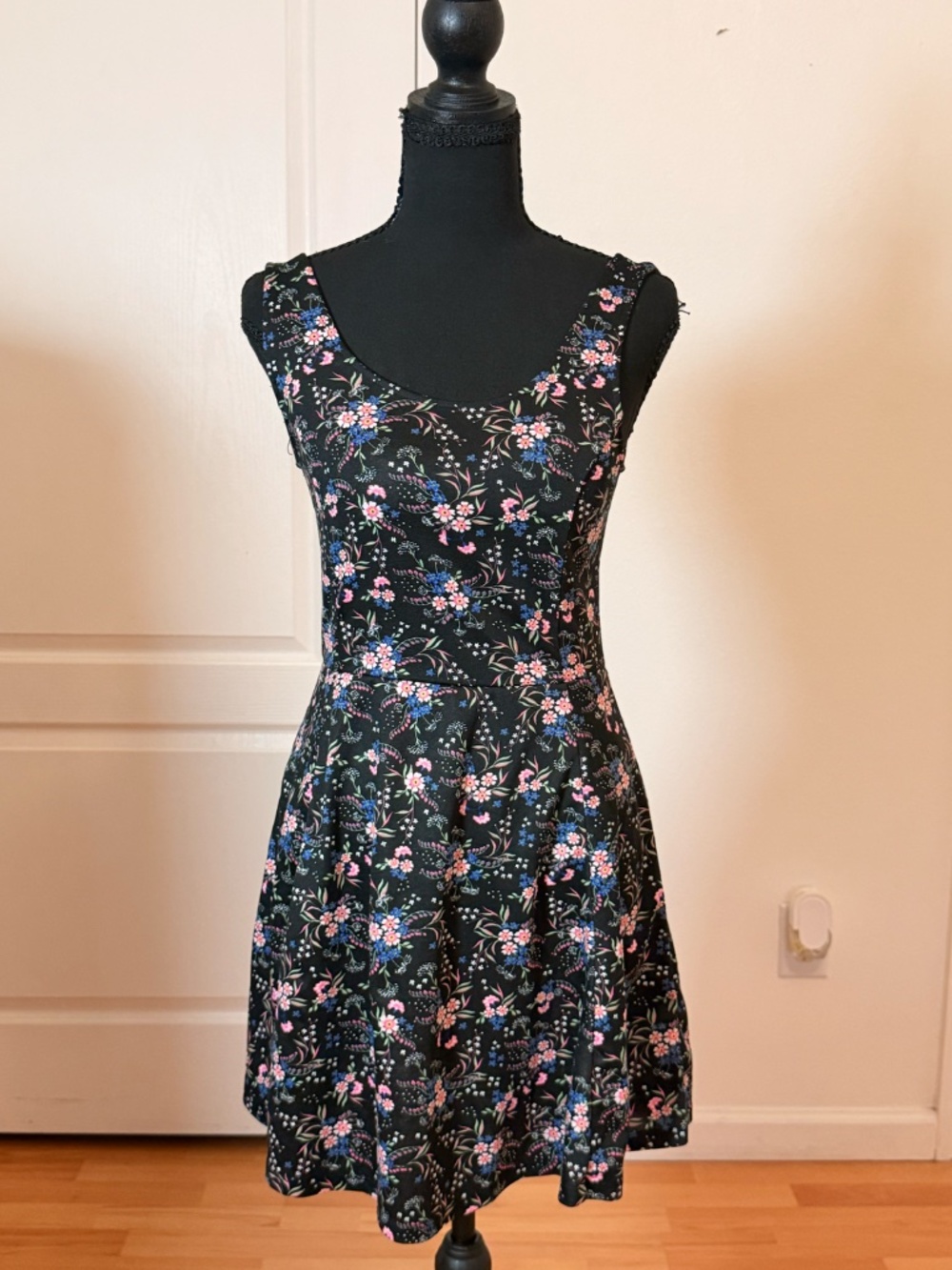 Divided by H&M Cottagecore Floral Fit & Flare Dress Sz 6